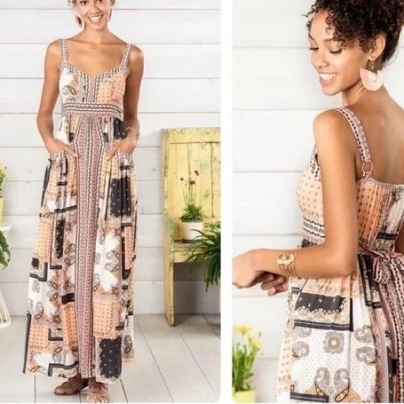 Matilda Jane Perfectly Paisley Maxi Dress - Picture 1 of 8